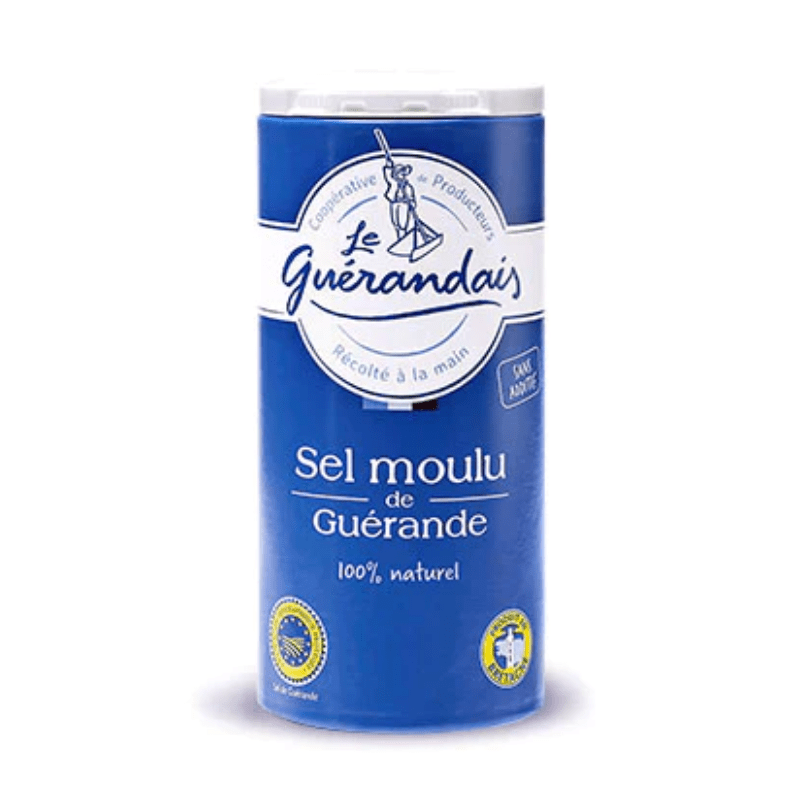 Le Guerandais Guerande Fine Grey Sea Salt Canister, 4.4 oz