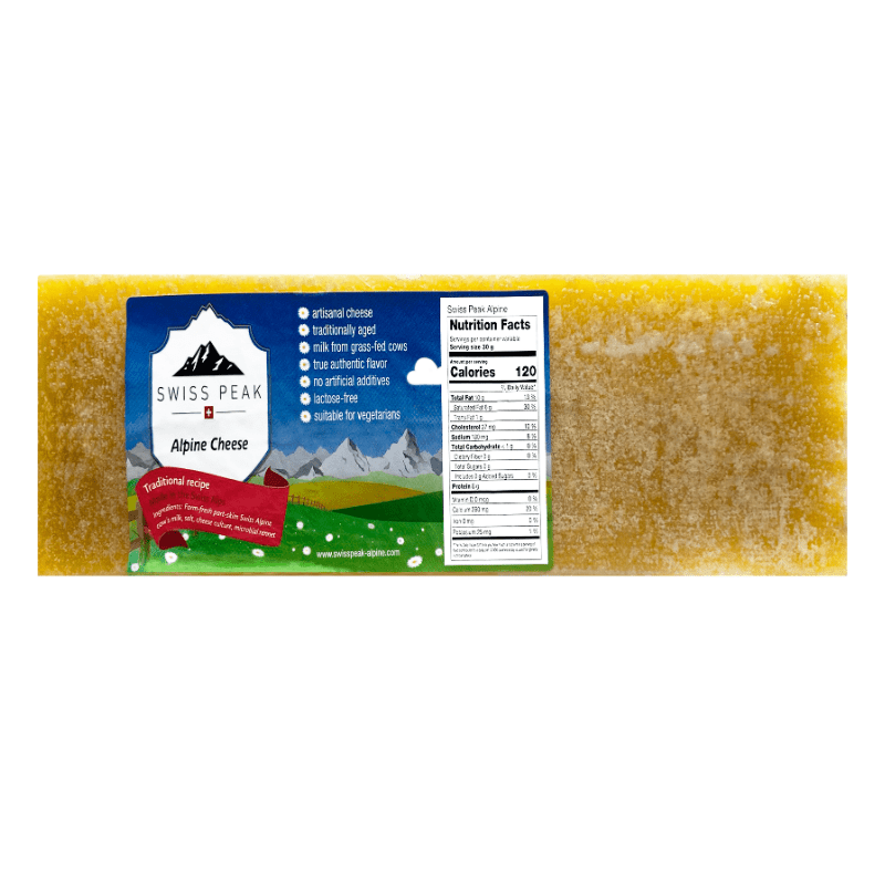 Le Superbe Swiss Peak Alpine Cheese, 5 lb.