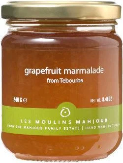 Les Moulins Mahjoub Grapefruit Marmalade, 8.4 oz