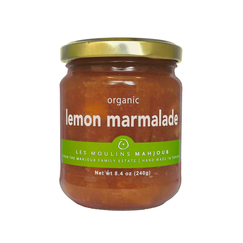 Les Moulins Mahjoub Organic Marmalade Lemon, 8.4 oz