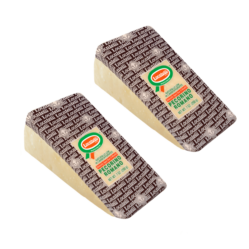 Locatelli Pecorino Romano Wedge, 7 oz (PACK of 2)