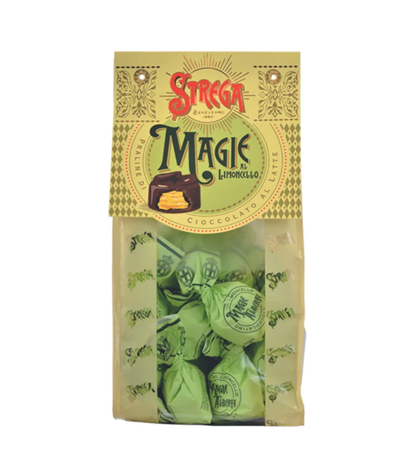 Strega Milk Chocolate Truffles with Limoncello Creme, 5.29 oz | 150g