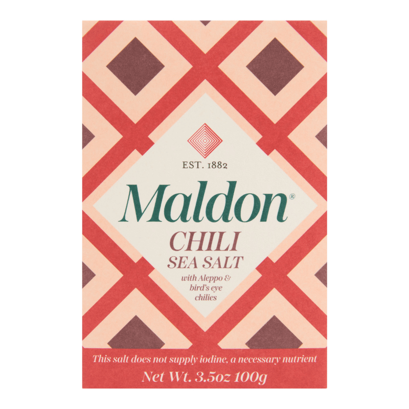 Maldon Chili Sea Salt, 3.5 oz