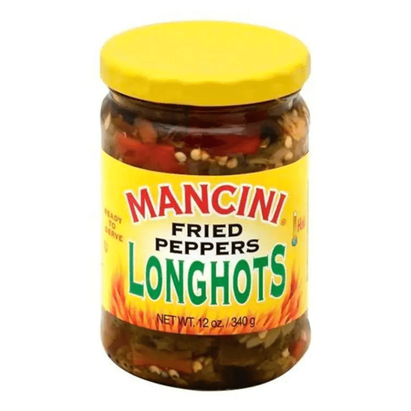 Mancini Fried Cayenne Hot Long Peppers, 12 oz