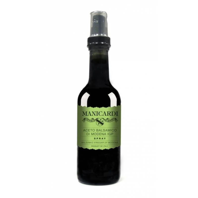Manicardi Balsamic Vinegar of Modena I.G.P. Spray Bottle, 8.45 oz (250 ml)