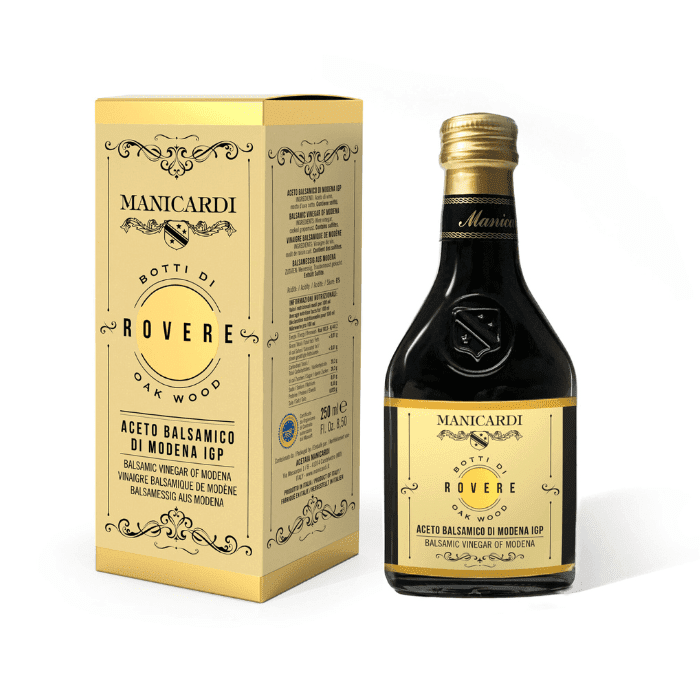 Manicardi Oak Balsamic Vinegar of Modena IGP, 8.5 oz