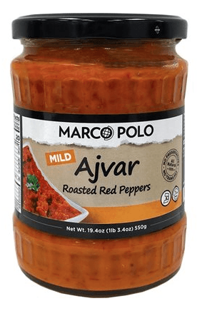 Marco Polo Mild Ajvar, 19.3 oz (550g)
