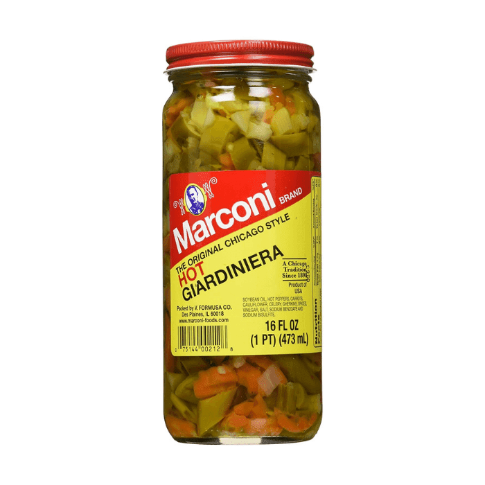 Marconi Hot Giardiniera, 16 oz