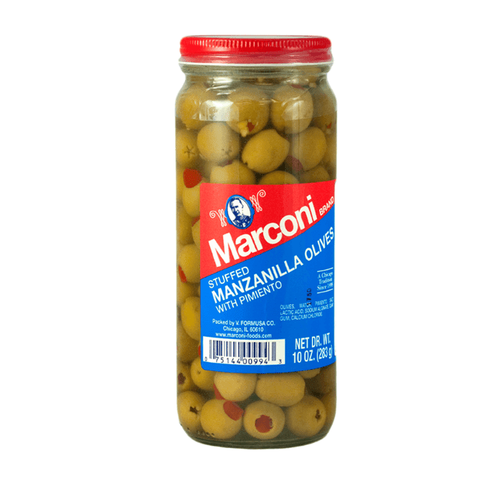 Marconi Stuffed Manzanilla Olives, 10 oz