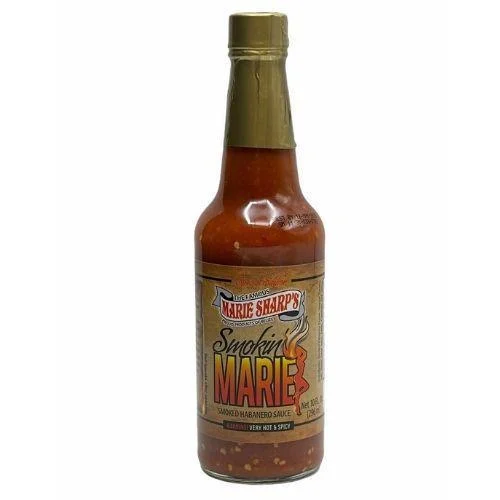 Marie Sharp’s Smokin’ Marie Habanero Sauce, 10 oz