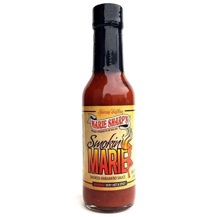 Marie Sharp's Smokin' Marie Habanero Sauce, 5 oz