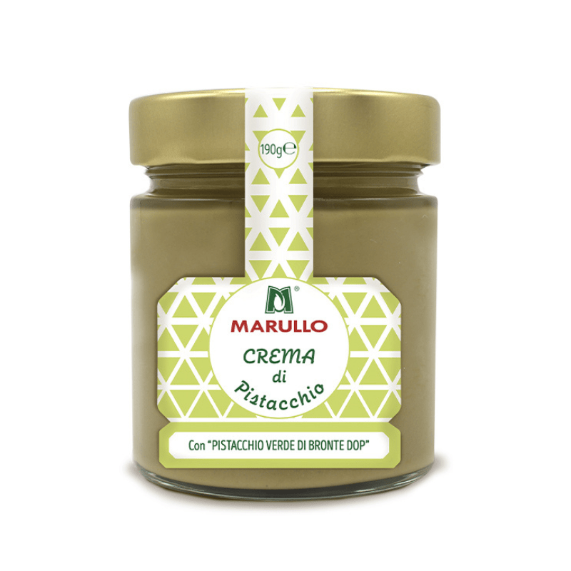 Marullo Bronte Pistachio Cream Spread DOP, 6.7 oz