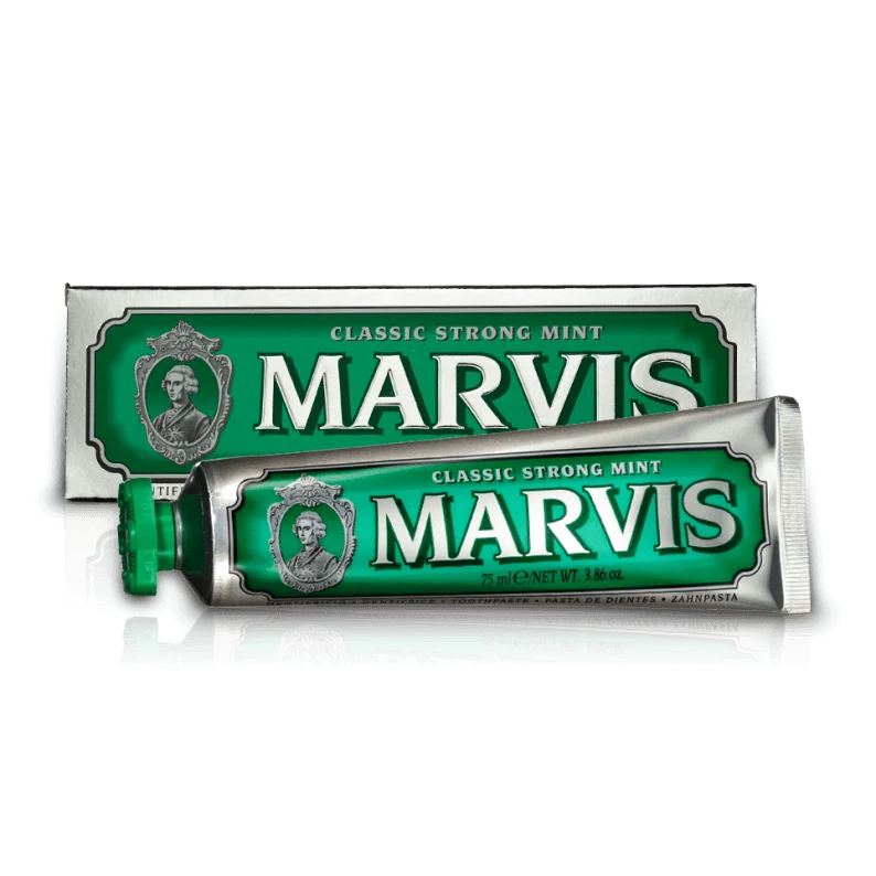 Marvis Classic Strong Mint Toothpaste, 3.86 oz | 75ml