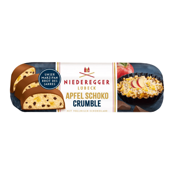 Marzipan Apple Chocolate Crumble Marzipan Loaf, 4.4 oz
