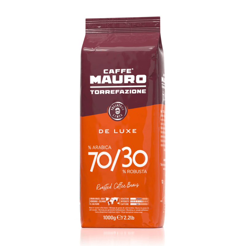 Mauro Coffee De Luxe Whole Bean Coffee, 2.2 lb.