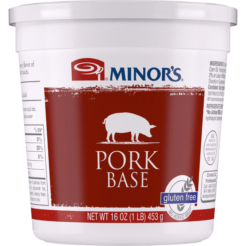 Minor’s No MSG Added Pork Base, 16 oz