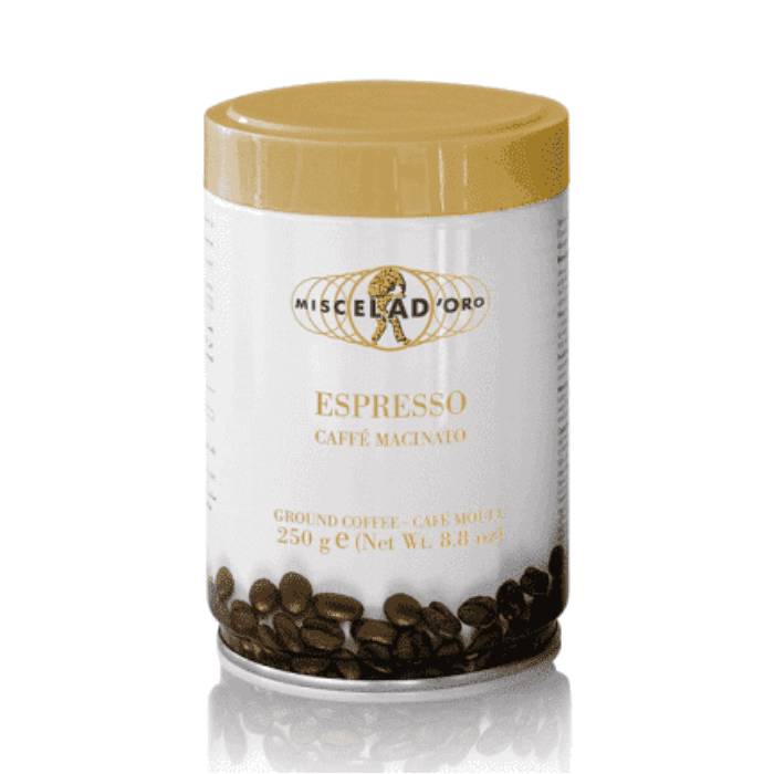 Miscela D'oro Espresso Macinato Ground Coffee, 8.8 oz