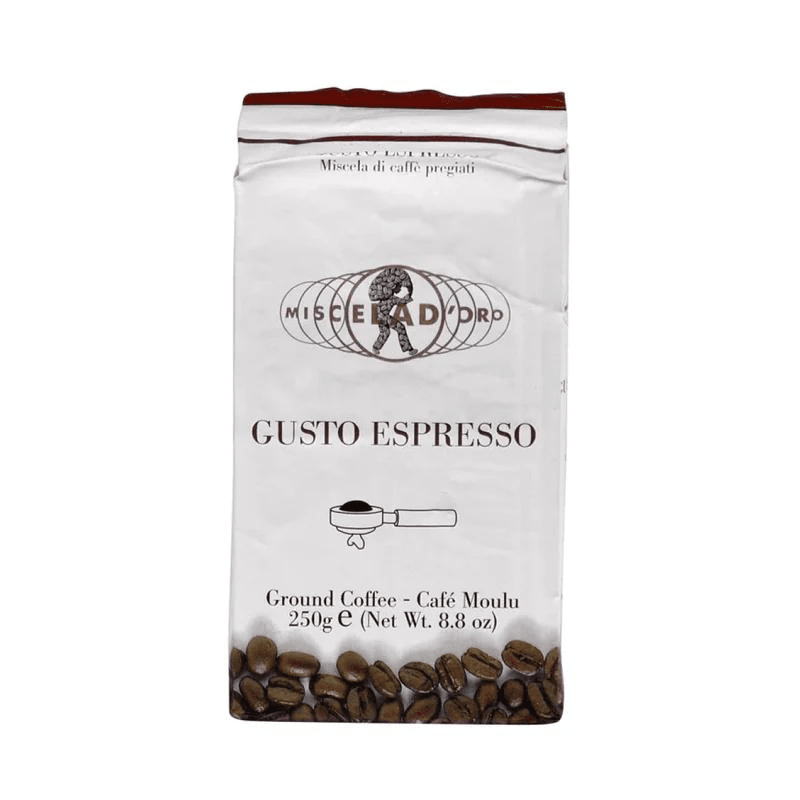 Miscela D'oro Gusto Espresso Ground Coffee, 8.8 oz