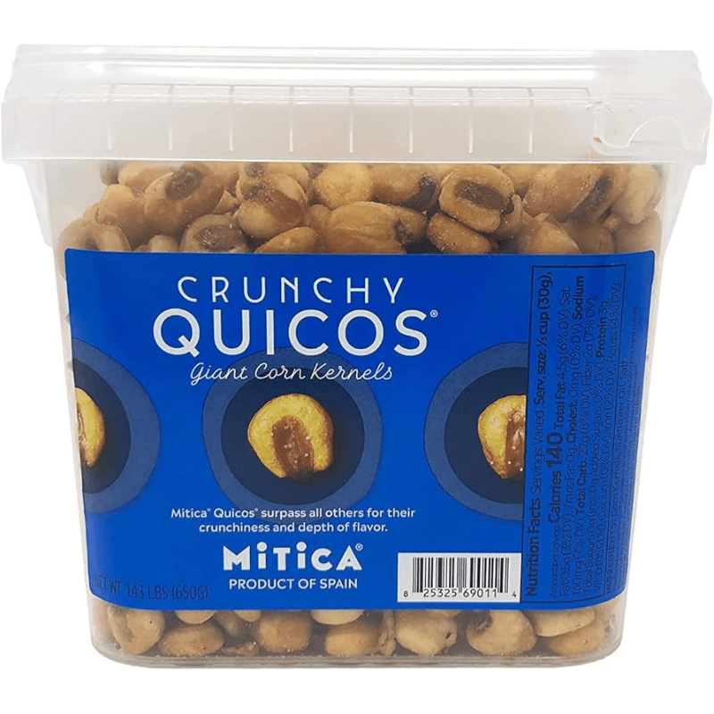 Mitica Crunchy Quicos Corn Kernels, 650g