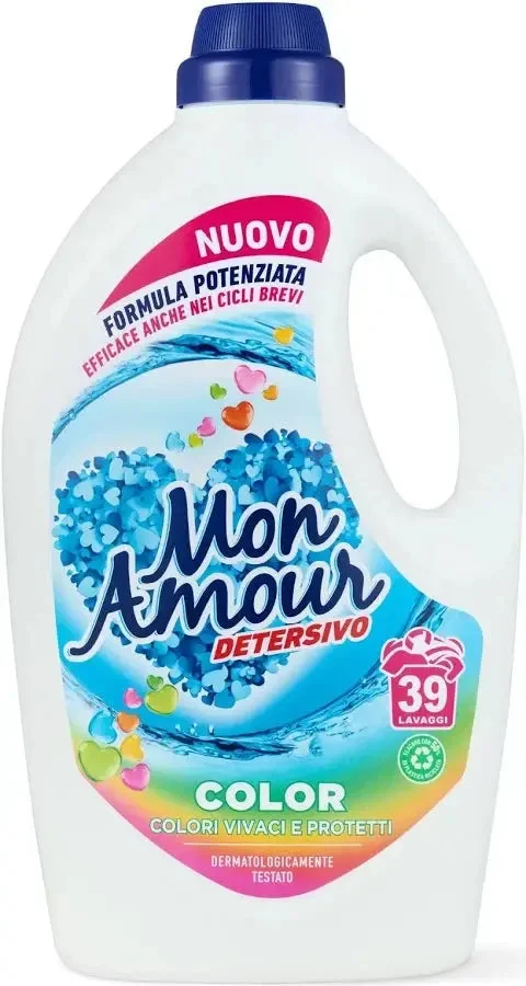Mon Amour Color Detergente, 52 oz