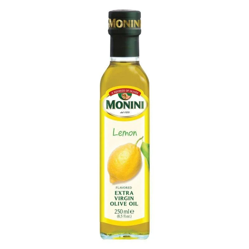 [Best Before: 07/26/2026] Monini Organic Lemon Flavored Extra Virgin Olive Oil, 8.45 oz