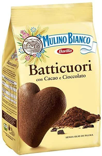 Mulino Bianco Batticuori Chocolate Cookies, 12.3 oz