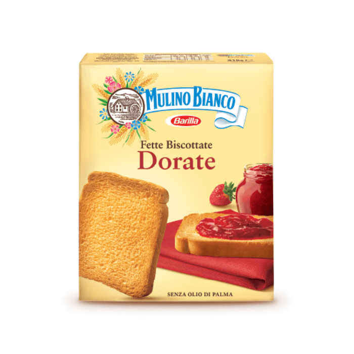 Mulino Bianco Fette Toast Dorate, 11 oz