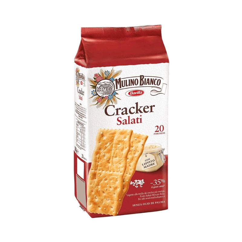 Mulino Bianco Salted Italian Crackers, 17.6 oz