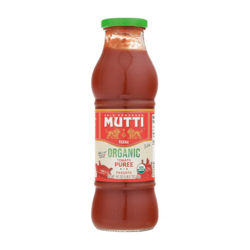 Mutti Organic Classic Tomato Puree Passata, 19.7 oz