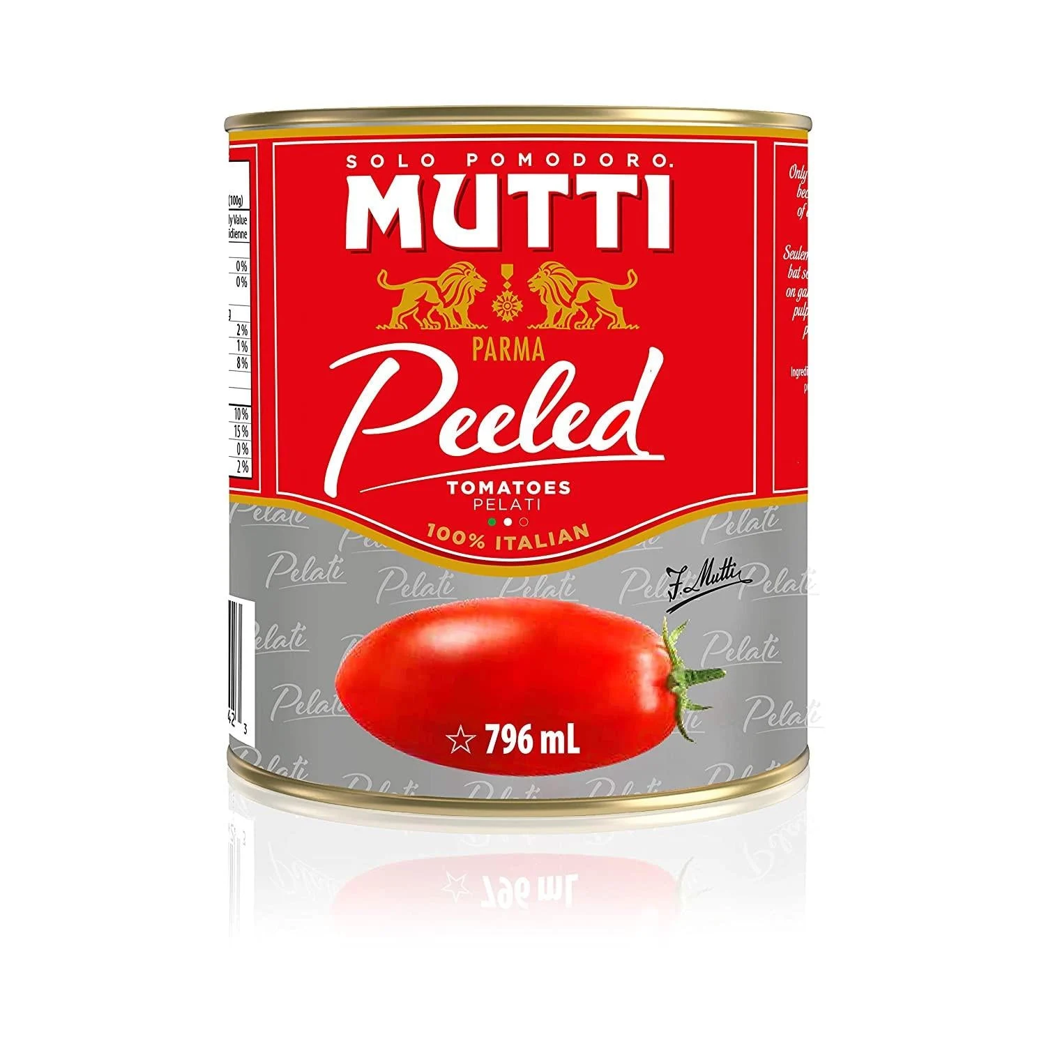 Mutti Peeled Tomatoes, 28 oz (796 mL)