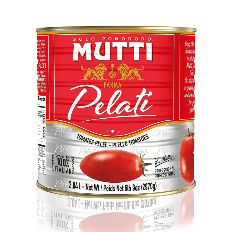 Mutti Peeled Tomatoes, 6 Lbs