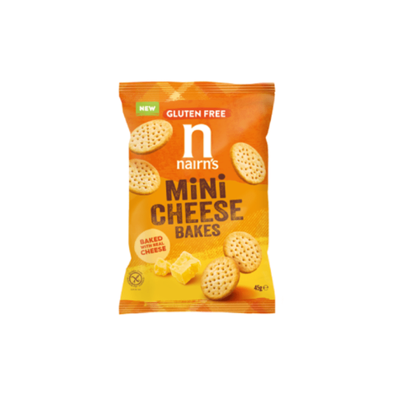 Nairn’s Gluten Free Mini Cheese Bakes Crackers, 1.58 oz