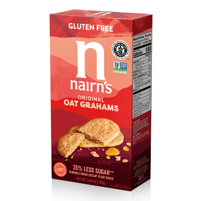 Nairn’s Gluten Free Original Oat Graham Crackers, 5.6 oz