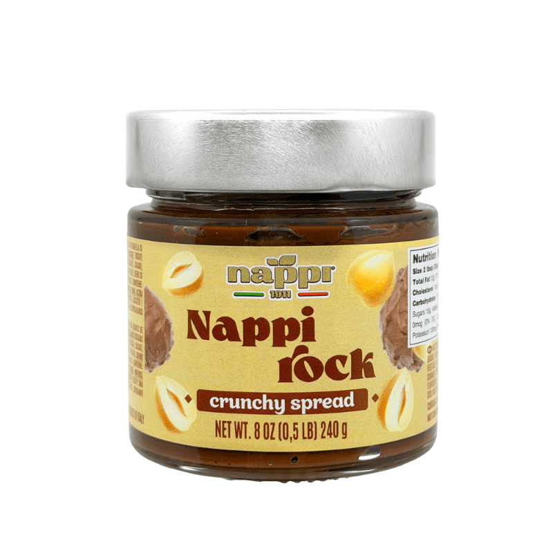 Nappi Nappi Rock Hazelnut Crunchy Spread, 8 oz