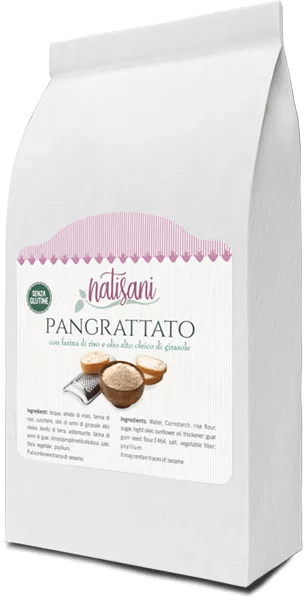 Natisani Gluten-Free Bread Crumbs, 12.34 oz | 350g