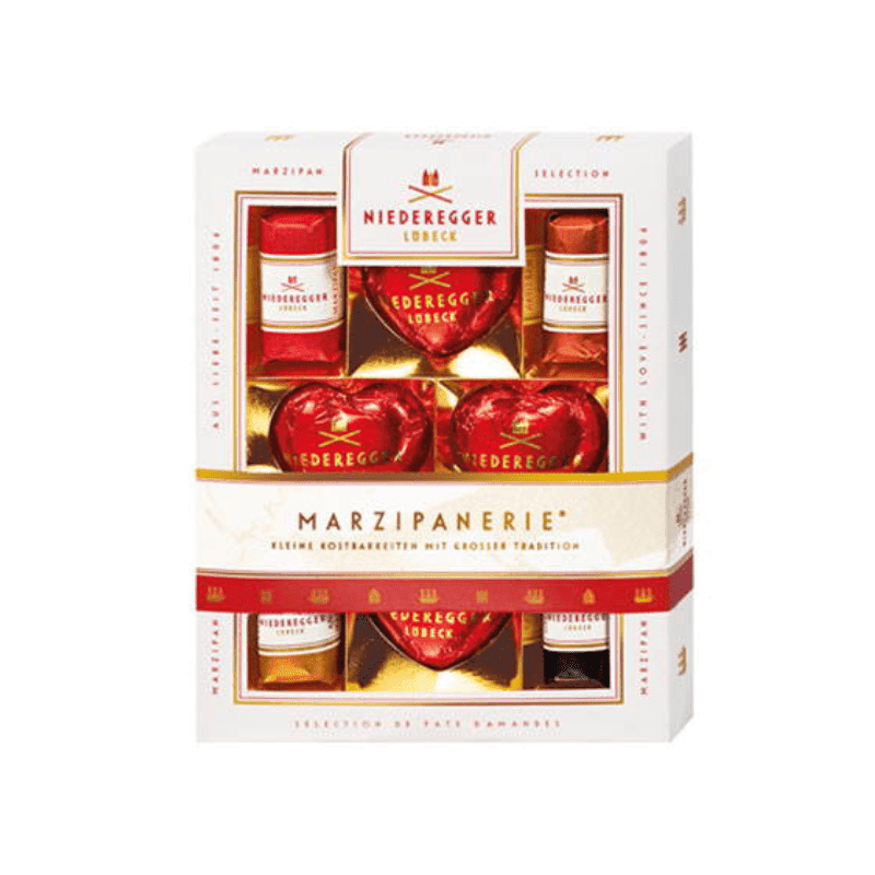 Niederegger Marzipanerie Assorted Marzipan Gift Box, 3.5 oz