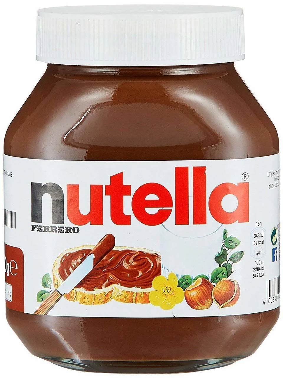 Nutella Italiana Chocolate Hazelnut Spread, 26.45 oz (750g)