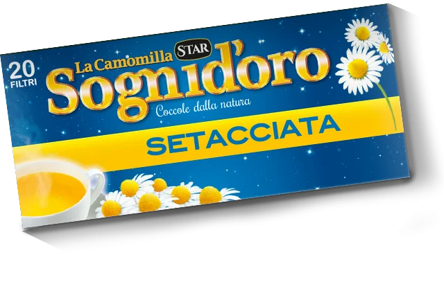 Sognidoro Chamomile Herbal Tea, 20 Bags, 1.7 oz | 33.4g