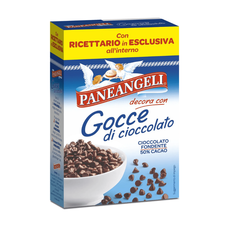 Paneangeli Dark Chocolate Chips, 4.4 oz