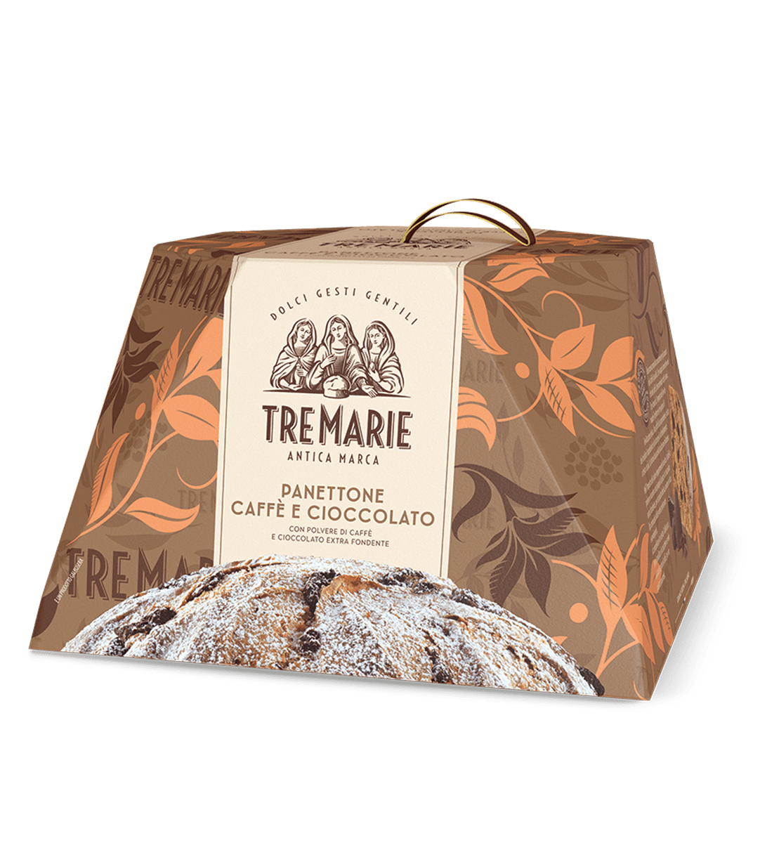 Tre Marie Panettone With Caffe and Chocolate, 32.8 oz | 930g