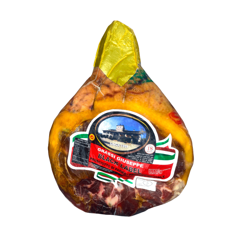 Parma Prosciutto Grassi Giuseppe Black Label 18 months, 17 lb.