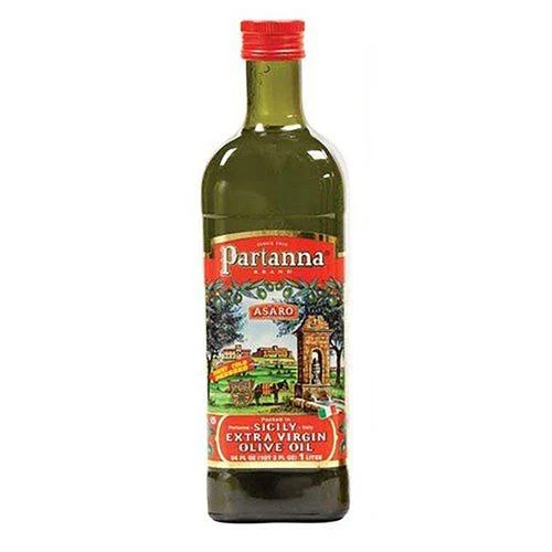 Partanna Extra Virgin Olive Oil, 100% Sicilian Olives, 17 oz | 500 ml