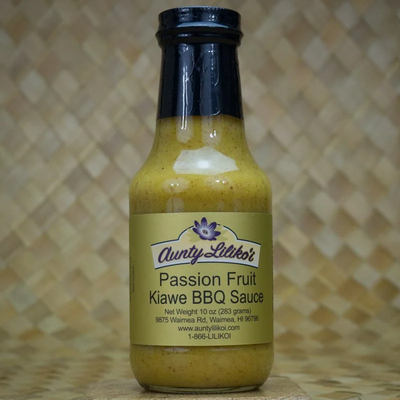 Aunty Lilikoi Passion Fruit Kiawe BBQ Sauce