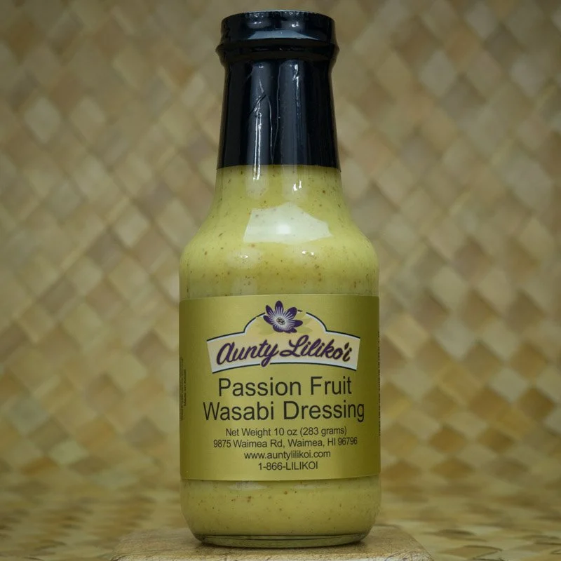 Aunty Lilikoi Passion Fruit Wasabi Dressing