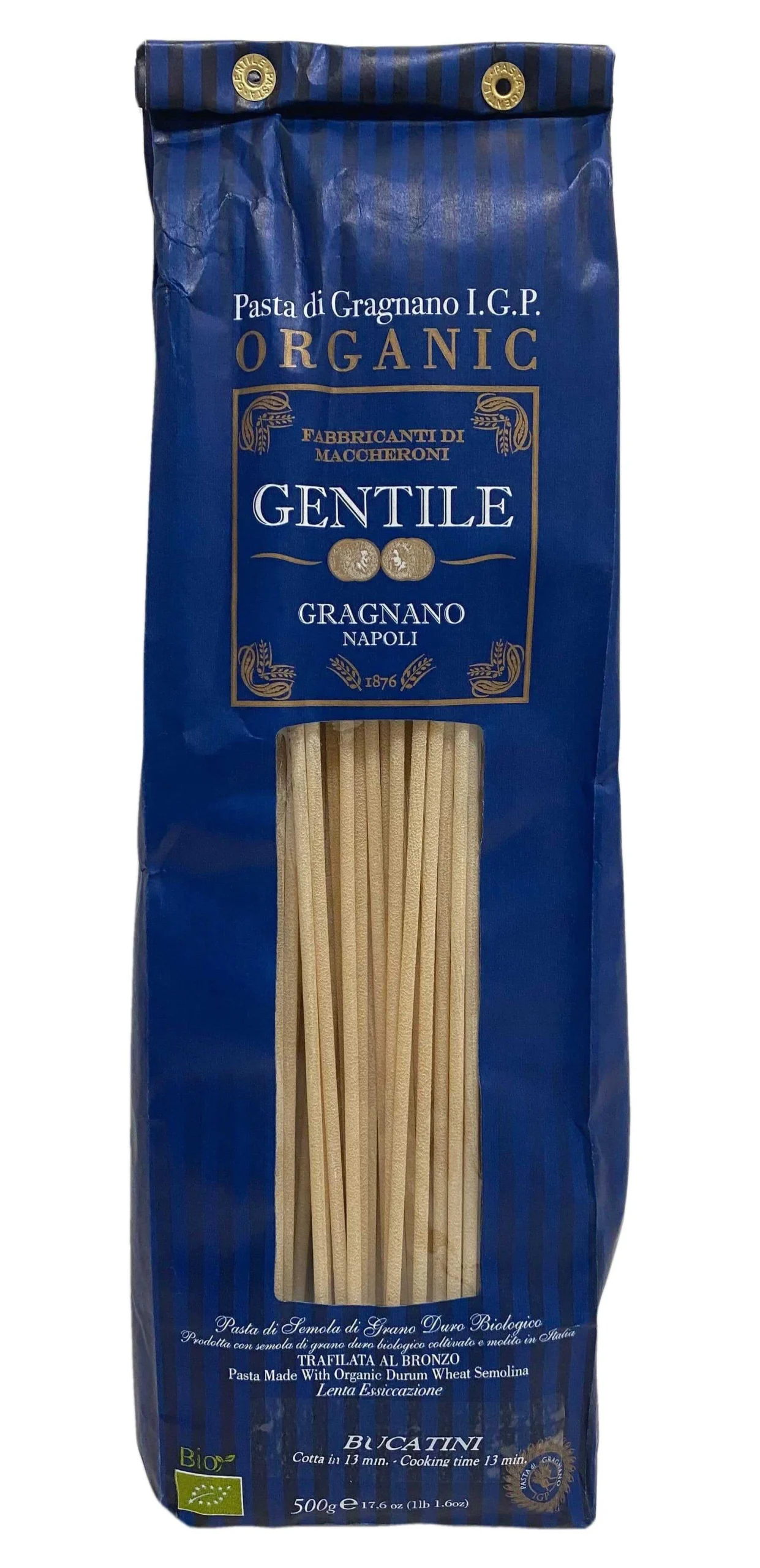 Pastificio Gentile Organic Bucatini Pasta, 17.6 oz