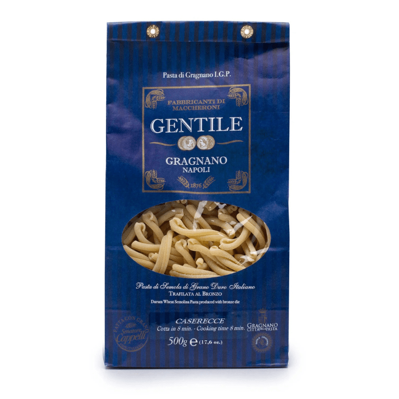 Pastificio Gentile Organic Caserecce Pasta di Gragnano, 1.1 lbs