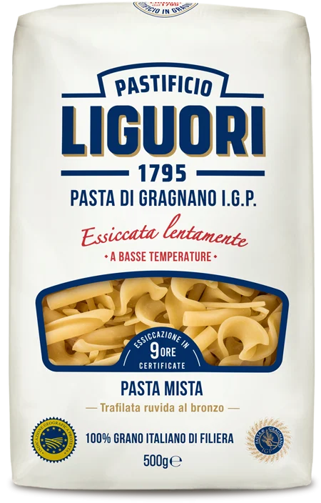 Liguori Pasta Mista di Gragnano I.G.P., #39, 1 lb | 453g