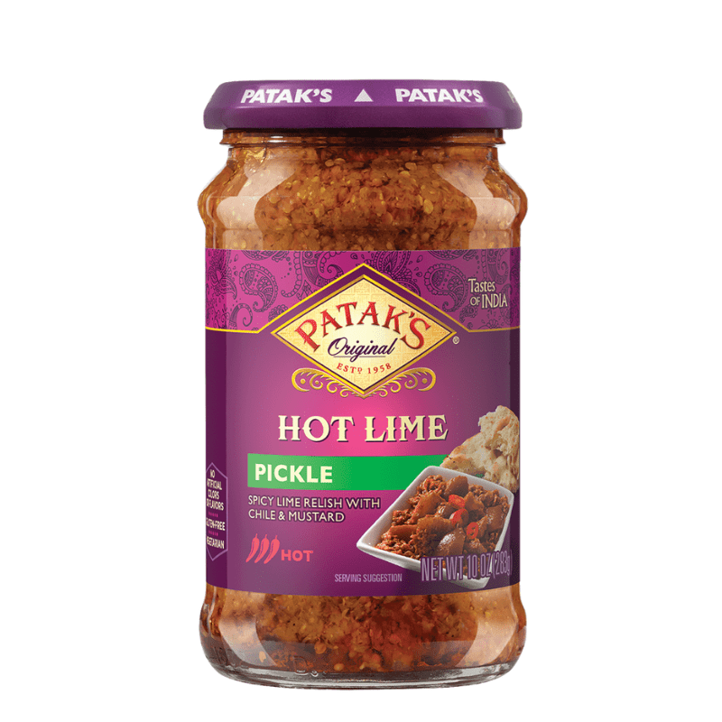 Patak's Hot Lime Pickle, 10 oz