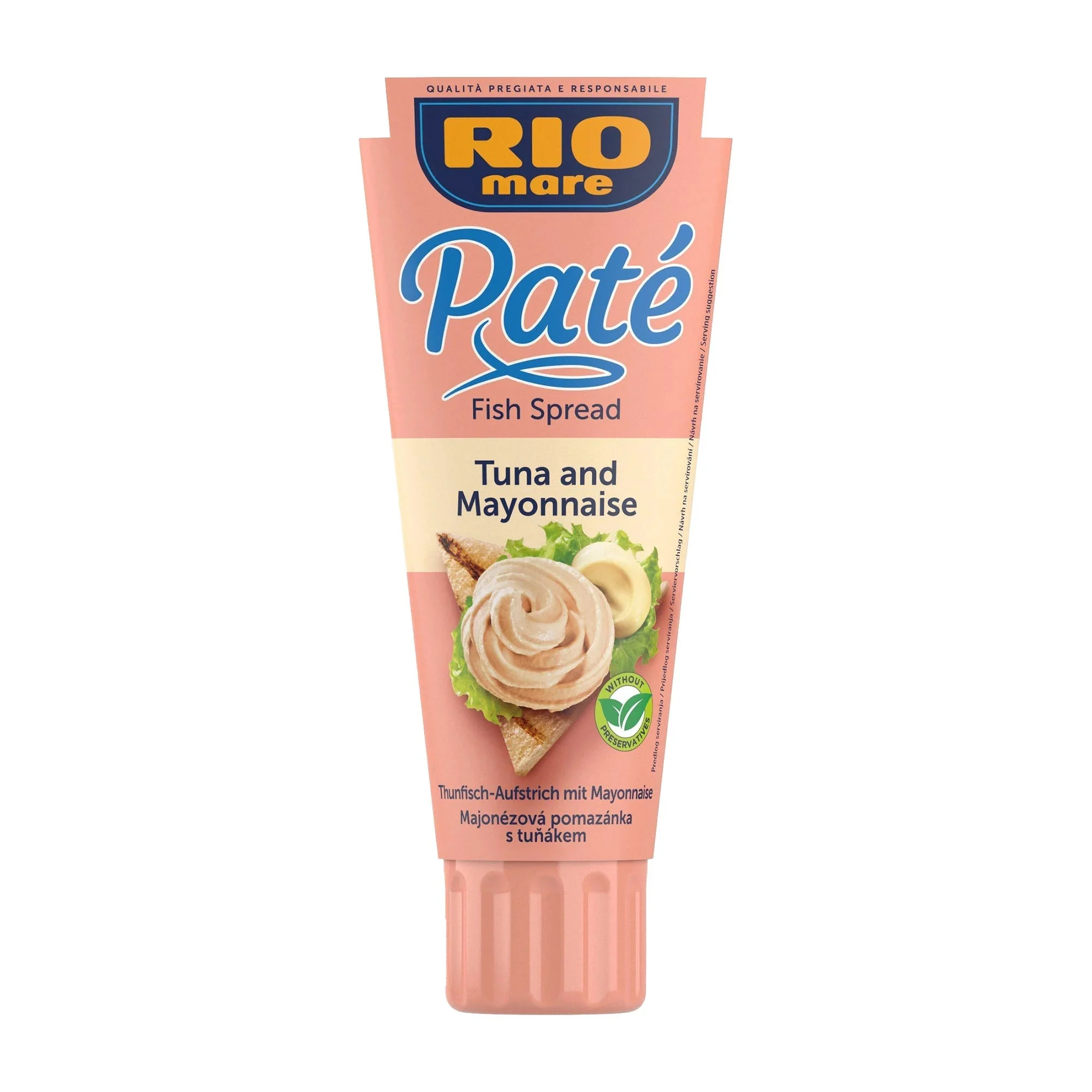 Rio Mare – Patè di Tonno e Maionese (Tuna & Mayonnaise Spread) 3.5 oz (100 g) | Product of Italy