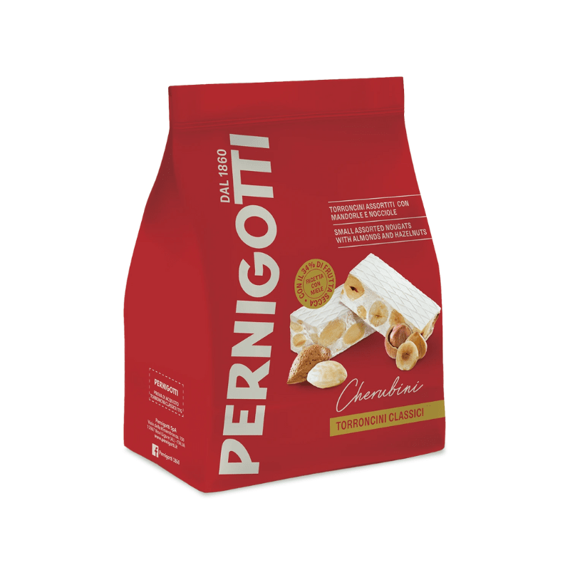 Pernigotti Torroncini Classic with Almonds and Hazelnuts, 4.1 oz